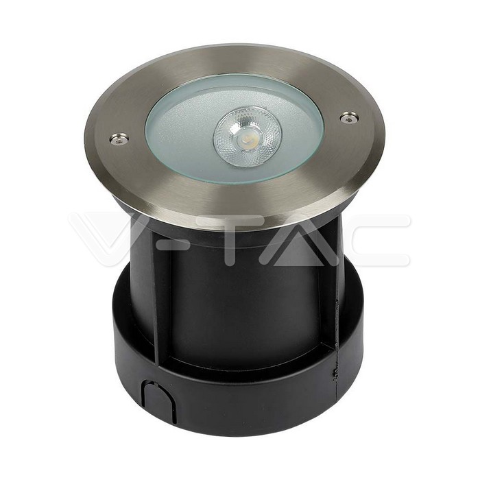 8W LED COB Underground Light Oblique Angle 35'D 4000K