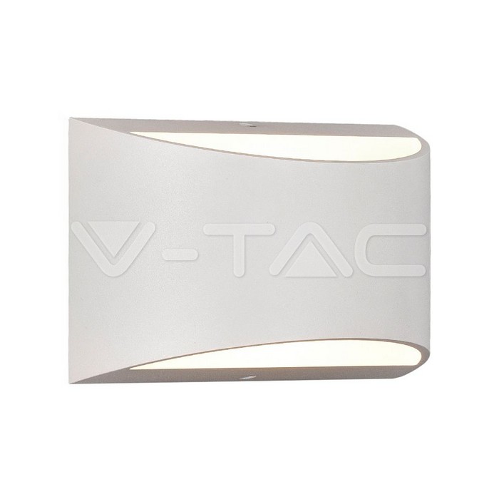 10W LED Wall Lamp With Bridgelux Chip White Body 4000K IP54
