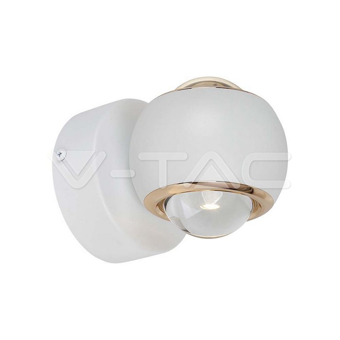 Lampada LED Da Muro 10W con Doppio Fascio Luminoso Colore Bianco