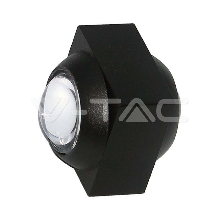 2W LED COB Downlight 4000K Black Body