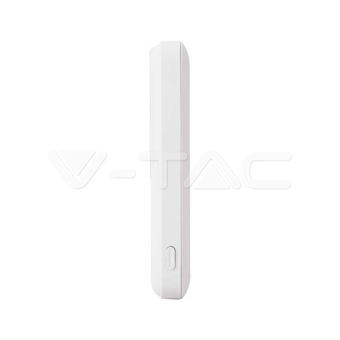 ower Bank 10000 mAh MagSafe Ultra Sottile Magnetico con Ricarica Wireless Colore Bianco img 4