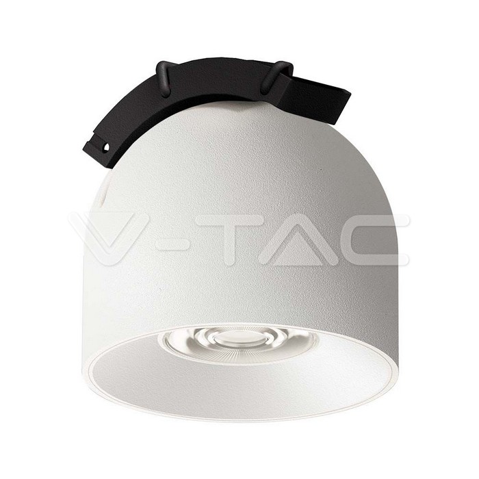 12W LED Magnetic Fabric Tracklight 38D 3000K Sandy White Body 3YRS Warranty