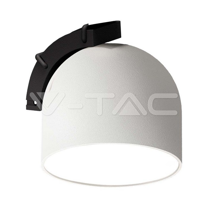 12W LED Magnetic Fabric Tracklight 120D 3000K Sandy White Body 3YRS Warranty