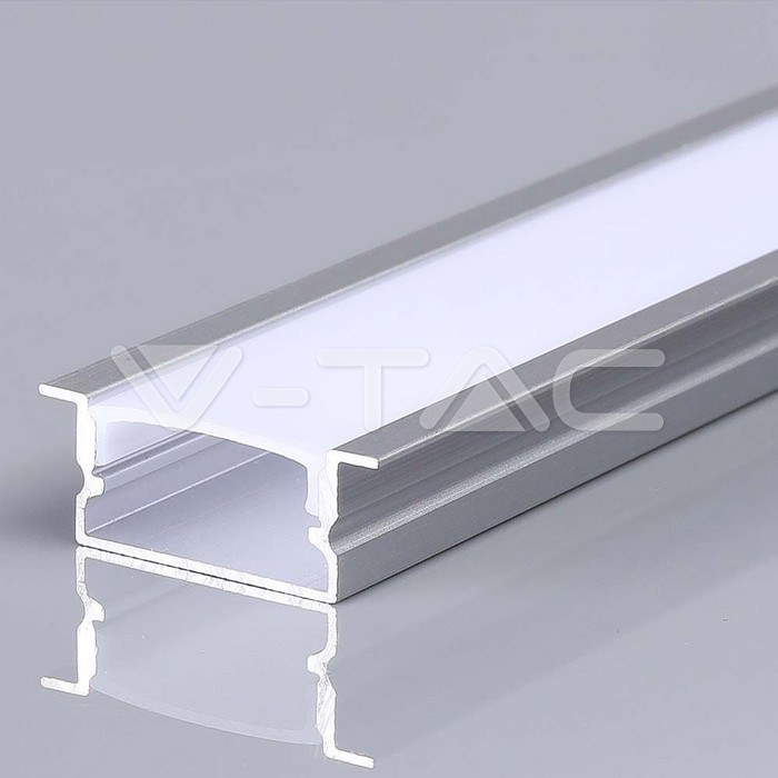 Striscia Profilo Aluminum 2000*20*10mm Silver Body