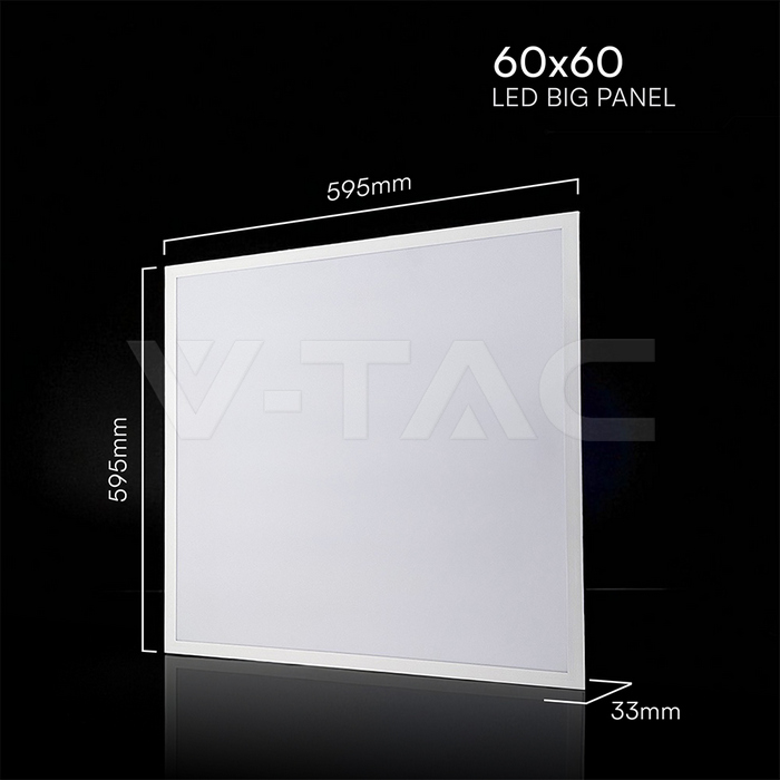 LED Panel 36W CREE CHIP 600x600mm Backlit 120Lm/W 4000K 10PCS/SET img 11
