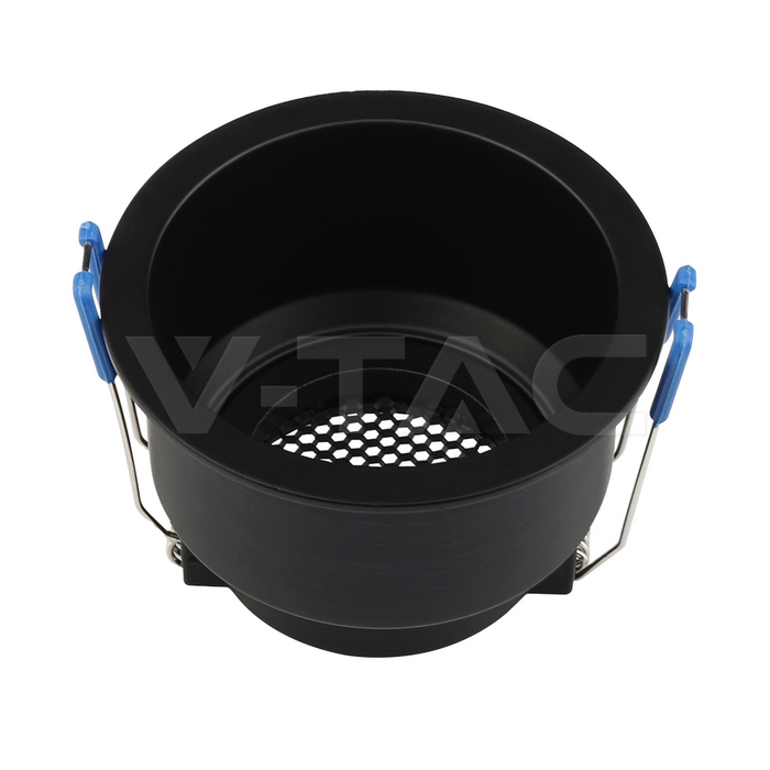 GU10 Fitting Round Aluminum Body Deep Anti Glare Black Body With Hoyne Comb