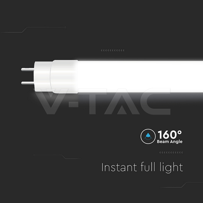 LED Tube T8 24W - 150 cm Nano Plastic Non Rotation 6400K img 3