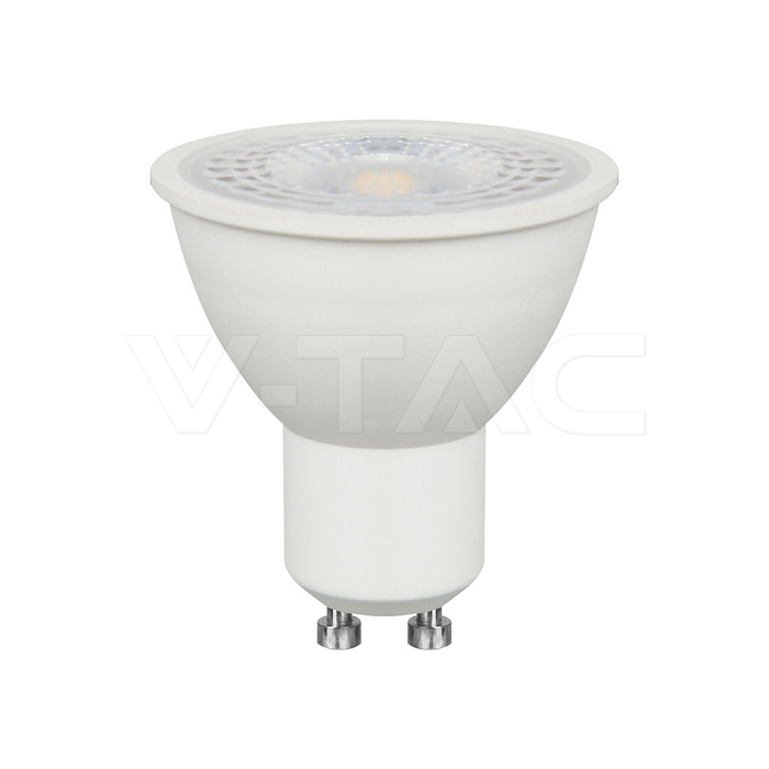 LED Spotlight - 7.5W GU10 Ripple Plastic 6500K 110°