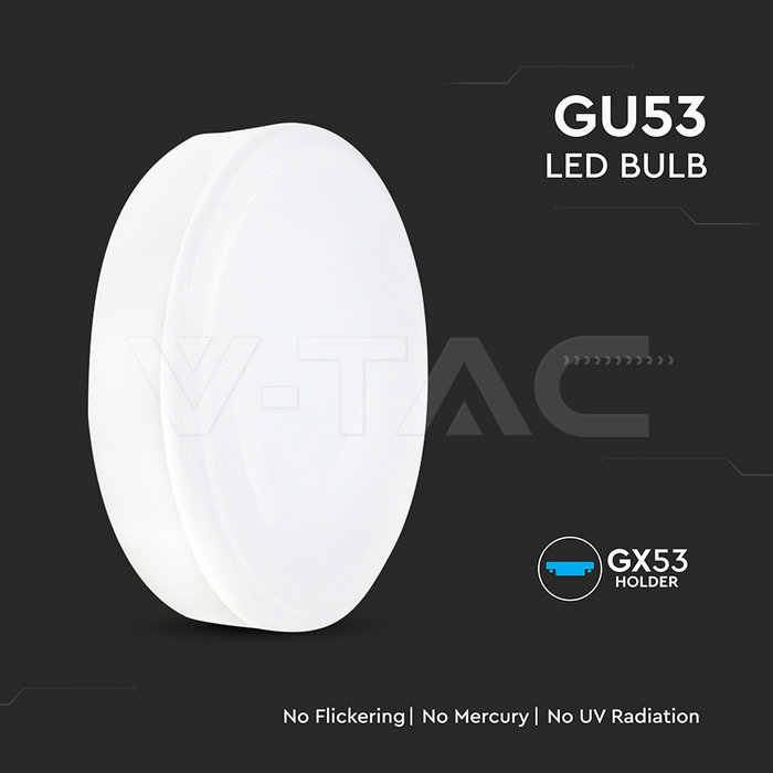 LED Bulb - 6.4W GX53 6500K img 3