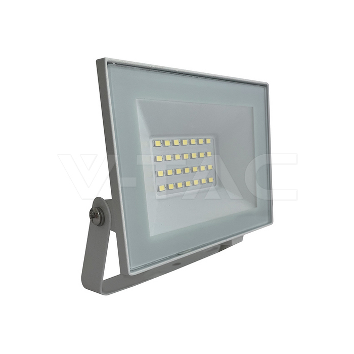 20W LED Floodlight 4000K White Body