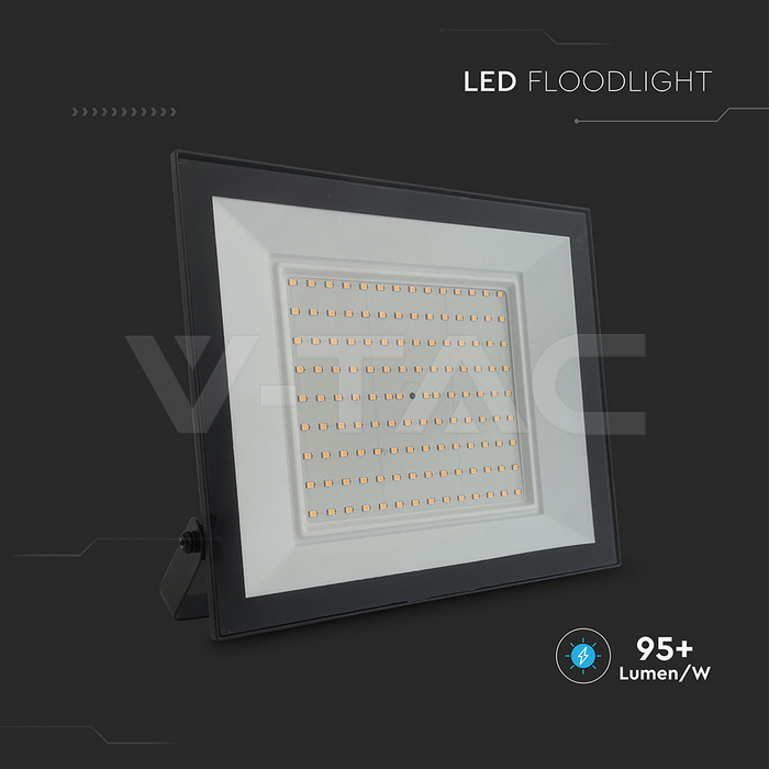 100W LED Floodlight 3000K White Body img 4
