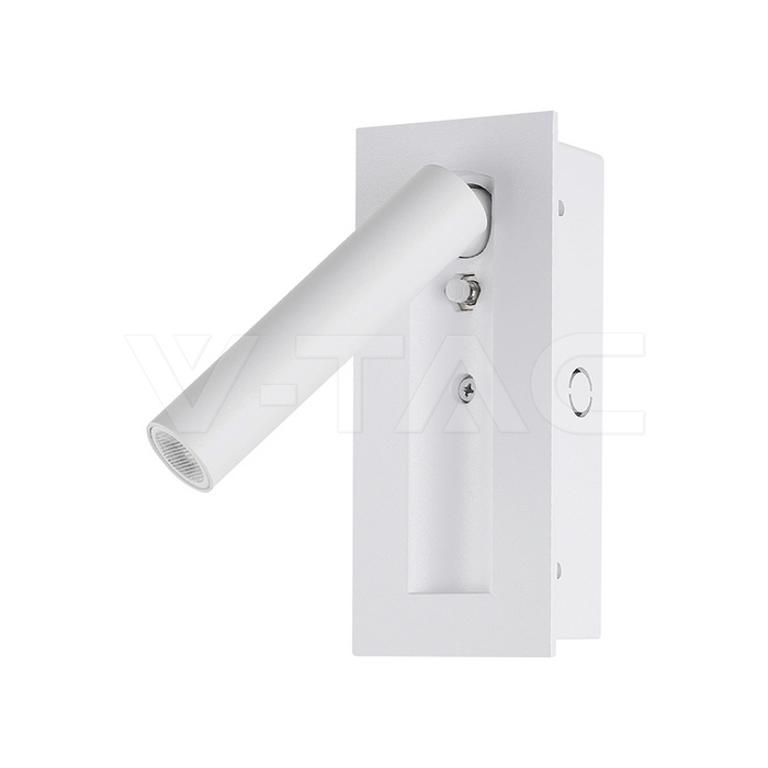 2W LED Bedside Light CREE CHIP Aluminum+PC White Body IP20 3000K