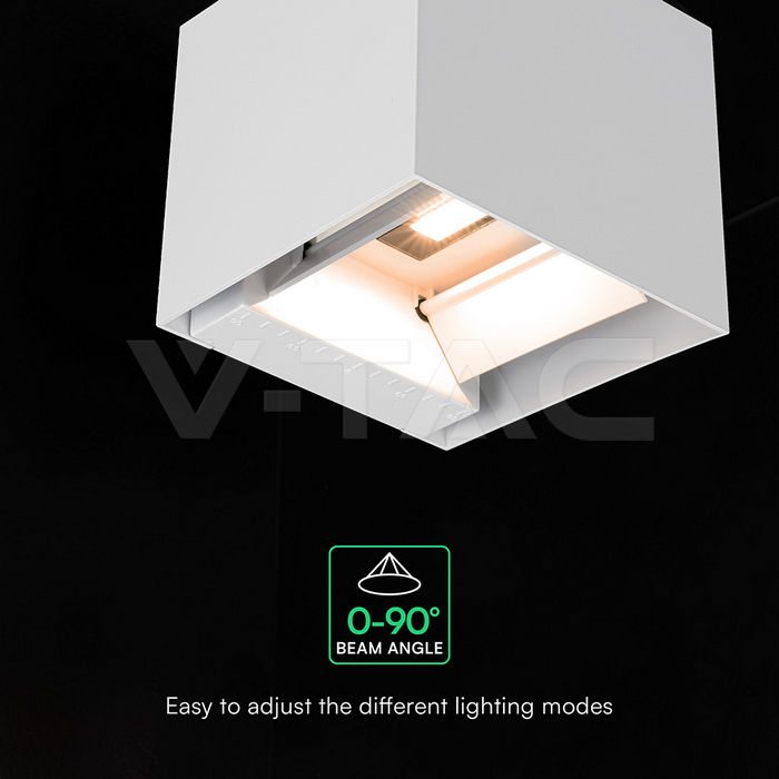 3W LED Solar Wall Light 3in1 White Body IP65 Charging Type C PIR Sensor img 4