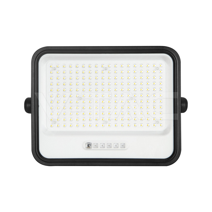 40W LED Solar Floodlight 2000K-8000K Black Body Battery Indicator