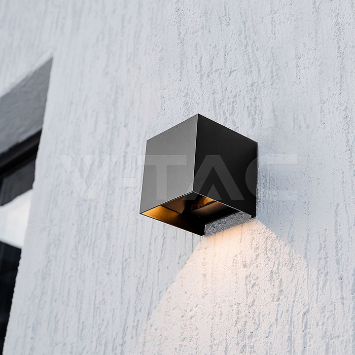 3W LED Solar Wall Light 3in1 Dark Grey Body IP65 img 13