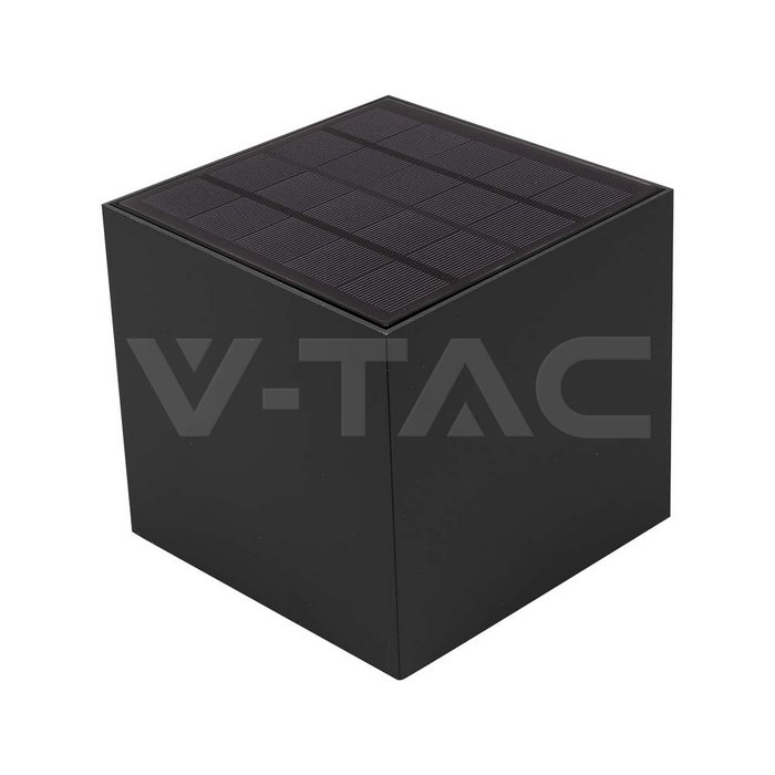 3W LED Solar Wall Light 3in1 Dark Grey Body IP65 img 1