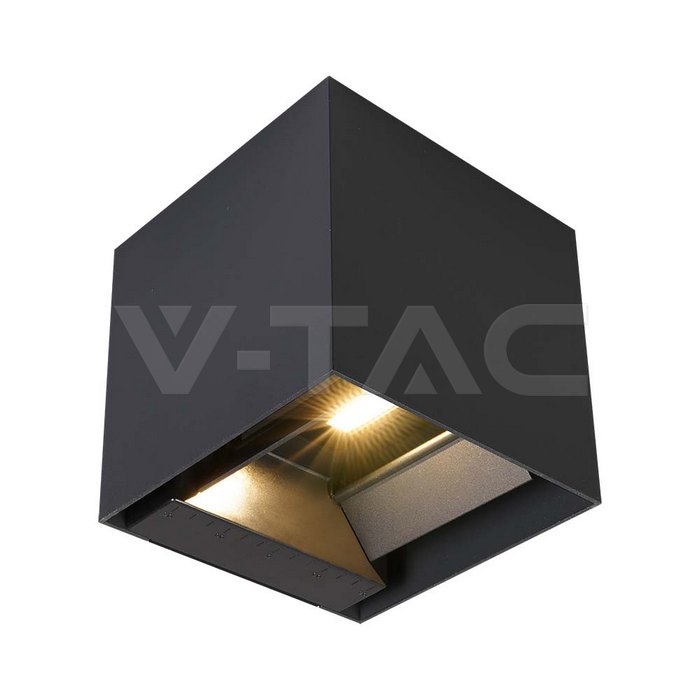 3W LED Solar Wall Light 3in1 Dark Grey Body IP65