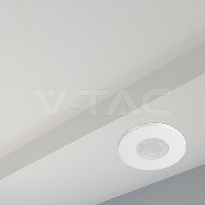 PIR Ceiling Sensor 2IN1 White Body img 7