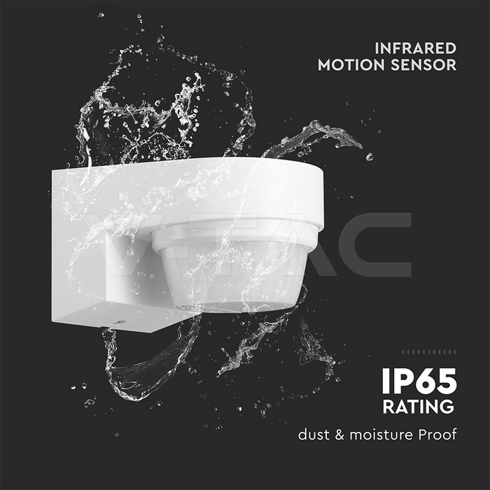 PIR WALL Sensor 180º/360º White Body IP44 MAX 1000W img 5