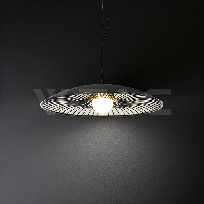 G9 Decorative Hanging Lamp (D450*H60mm) Black+White img 1