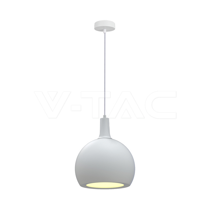 E27 Decorative Hanging Lamp (D280*H218mm) White Body