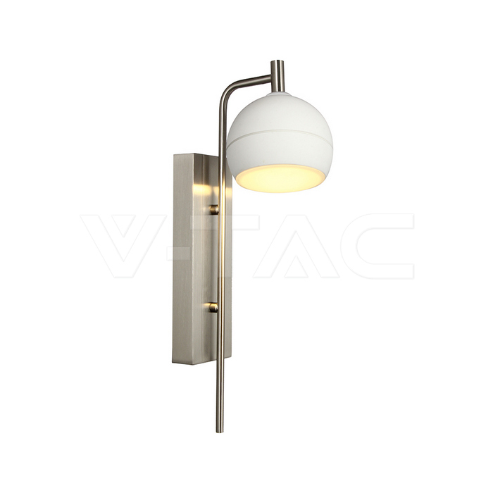 10W LED Decorative Lamp (L250*W80*H30mm) 3000K Brushed Nickel+White
