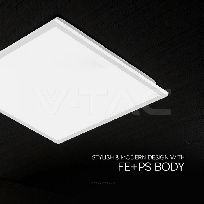 LED Panel 40W 600x600mm Slim Backlit 120Lm/W 6500K 10PCS/SET img 4
