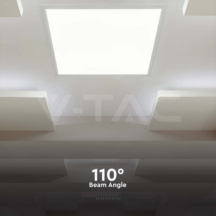 LED Panel 40W 600x600mm Slim Backlit 120Lm/W 6500K 10PCS/SET img 5