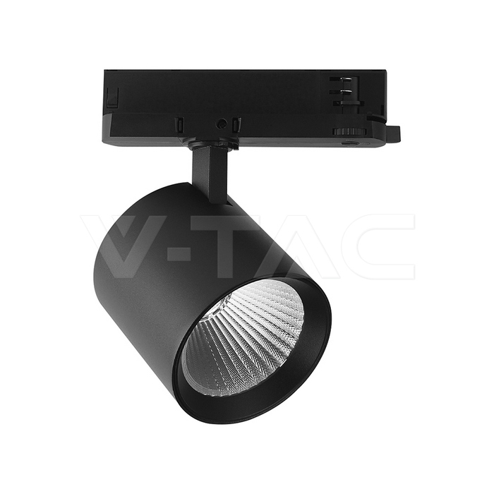 36W LED COB Tracklight CREE CHIP 3000K Black Body