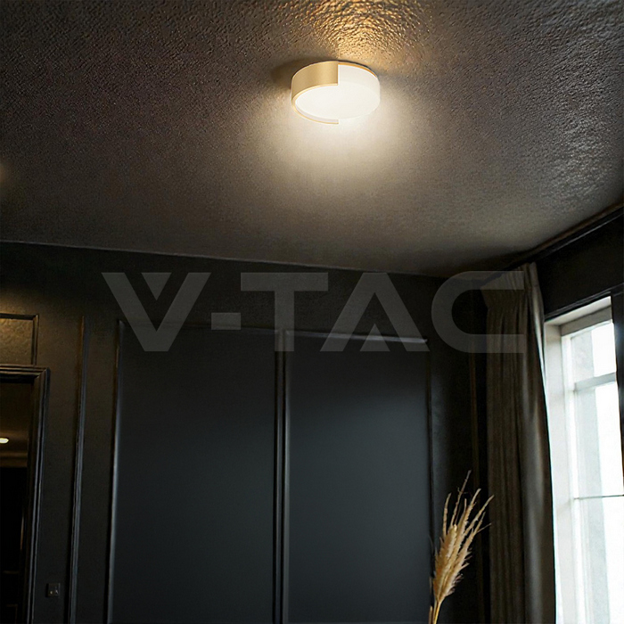 48W LED Decorative Ceiling Lamp (D450*H120mm) 3in1 Remote Control Dimmable Gold img 8