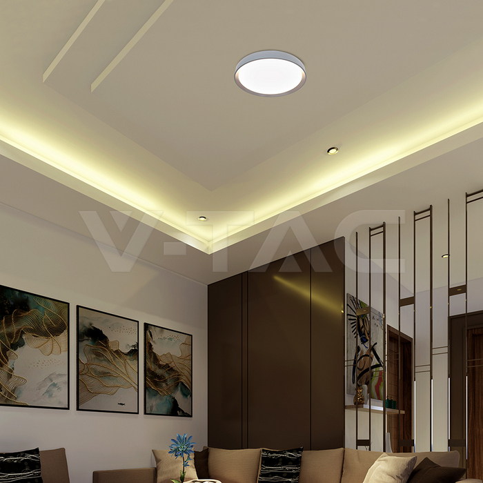 LED Designer Domelight 30W/60W/30W Remote Contron 3in1 Dimmable Coffee Cover img 7