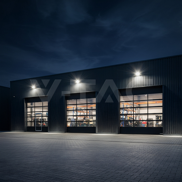 50W LED Floodlight CREE CHIP White Body Grey Glass 4000K 135LM/W img 7