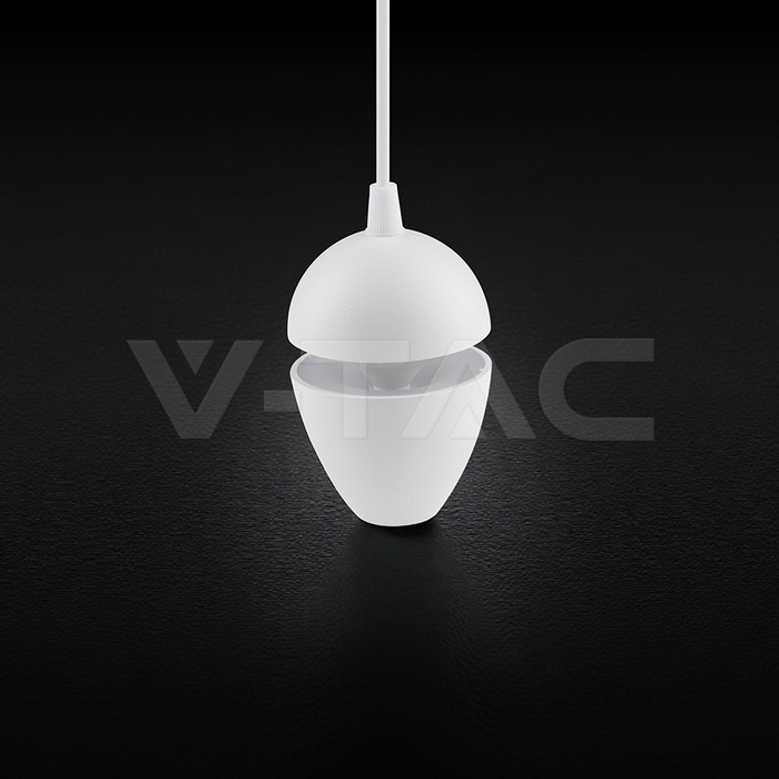 9W LED Surface Pendant Light Aluminum White Body img 1