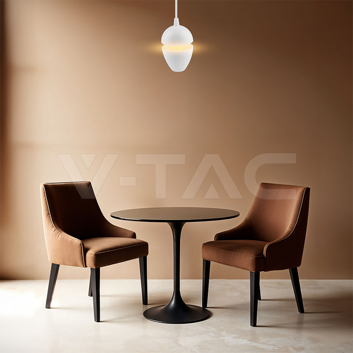 9W LED Surface Pendant Light Aluminum White Body img 6