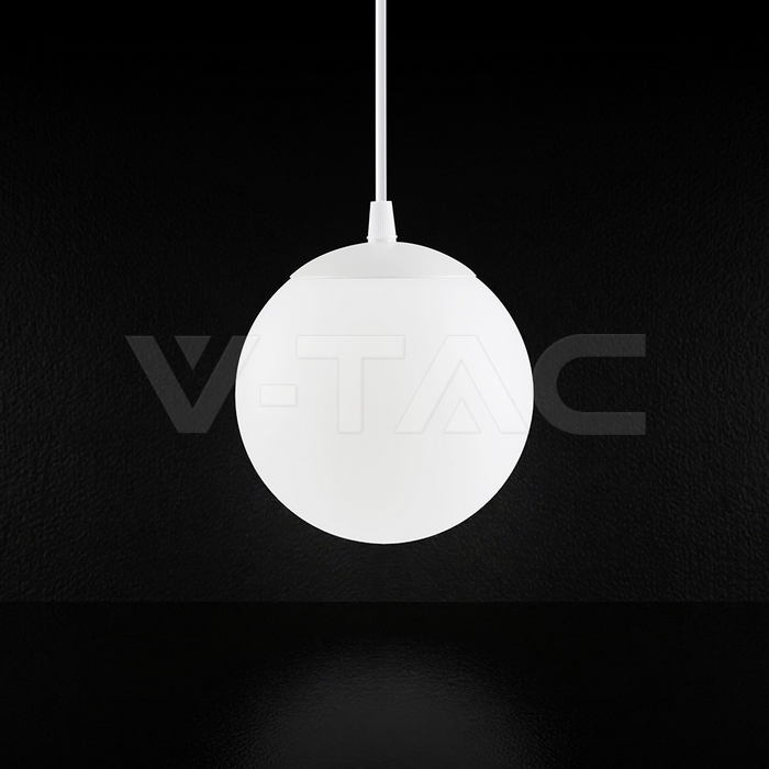 12W LED Surface Pendant Light Aluminum+Iron White Body img 1
