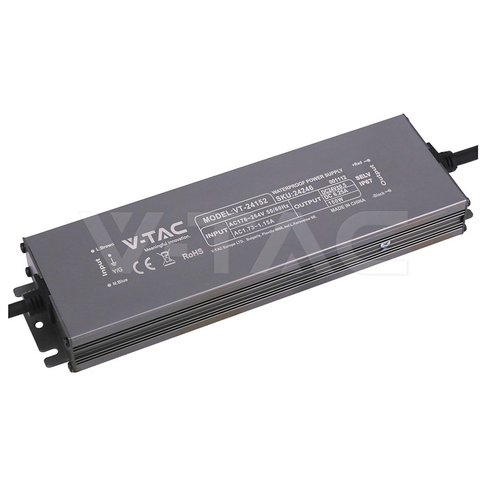 Power Supply - 150W 24V 6.25A IP67