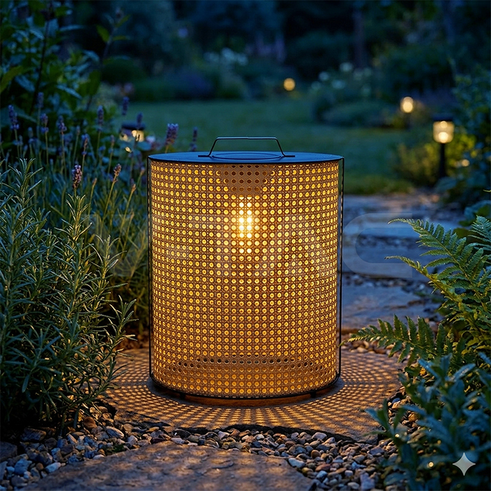 1.2W LED Solar Lamp With Lithium Battery (36*22.5*43cm) 2800K-3200K img 7