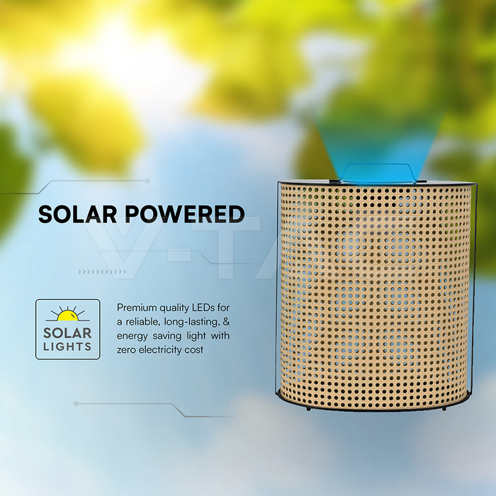 1.2W LED Solar Lamp With Lithium Battery (36*22.5*43cm) 2800K-3200K img 5
