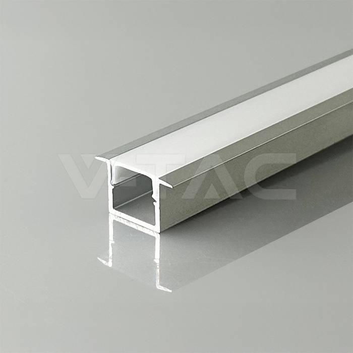 LED Strip Mounting Kit With Diffuser Recessed 2000*12*10mm