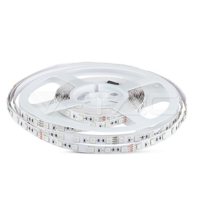 Strisce LED SMD5050 60 LEDs 24V Bianco IP20