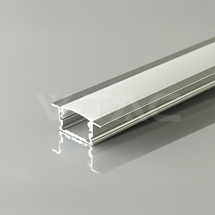 LED Strip Mounting Kit With Diffuser Recessed 2000*13.2*7mm