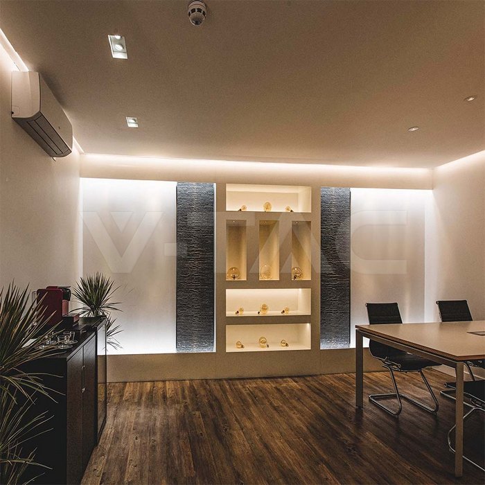 LED Strip SMD2835 - 120 LEDs 3000K IP20 8W/M 20M Roll img 5