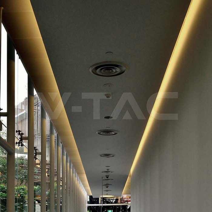 LED Strip SMD2835 - 120 LEDs 3000K IP20 8W/M 20M Roll img 6