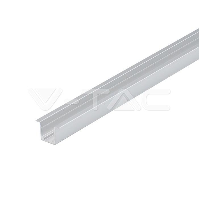 Kit di montaggio per strisce LED in alluminio con diffusore Superficie 2000mm