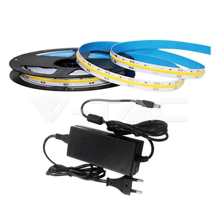 LED Strip Set 420 COB IP20-3000K 10W DC24V 1000LM/M CRI95 / 2649 + 3272 /
