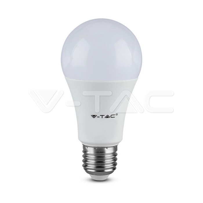 LED Lampadina 9.5W E27 A60 Plastica 3000K 160 lm/W
