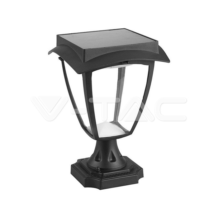 2W LED Solar Stand Lamp Black Body 3000K 6000K