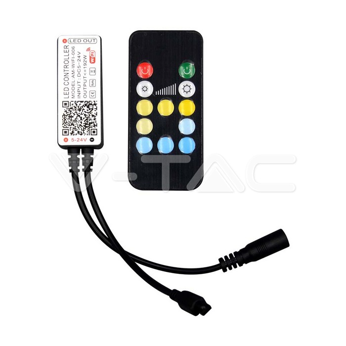 Wifi Contro Remote Control 3in1RGB 24 Buttons
