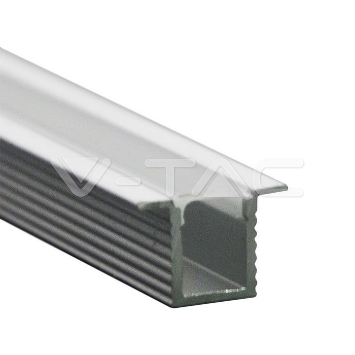 Led Strip Mounting Kit With Diffuser Recessed 2000*12.4*9mm