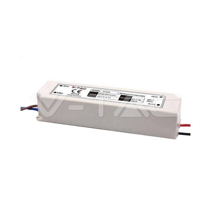 Alimentatore per strisce LED 100W 24V Metallo IP65